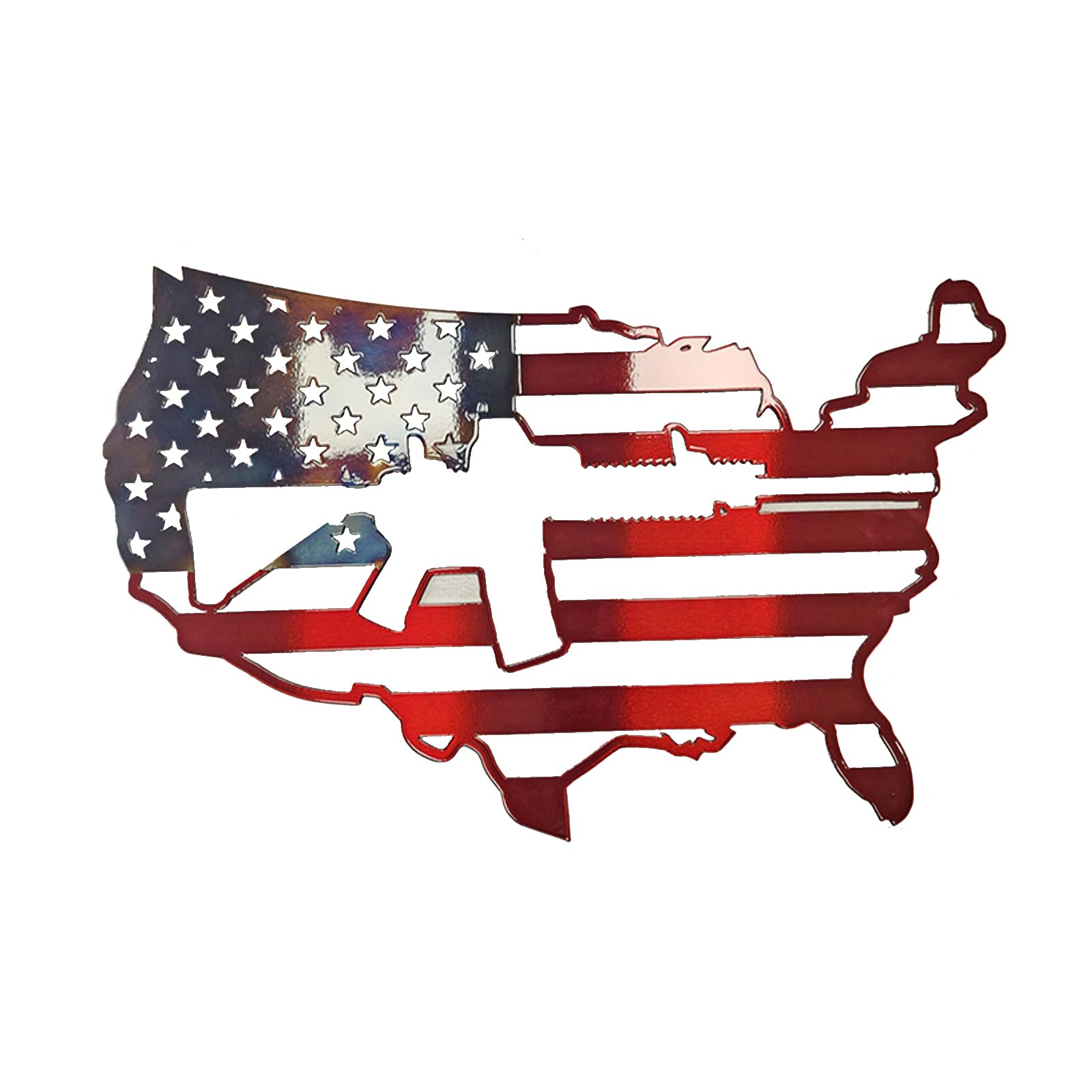 Tsophreniq Metal Flags Sign Patriotics Hangings Art Decorative Iron Plaques Decorations Metal Sign