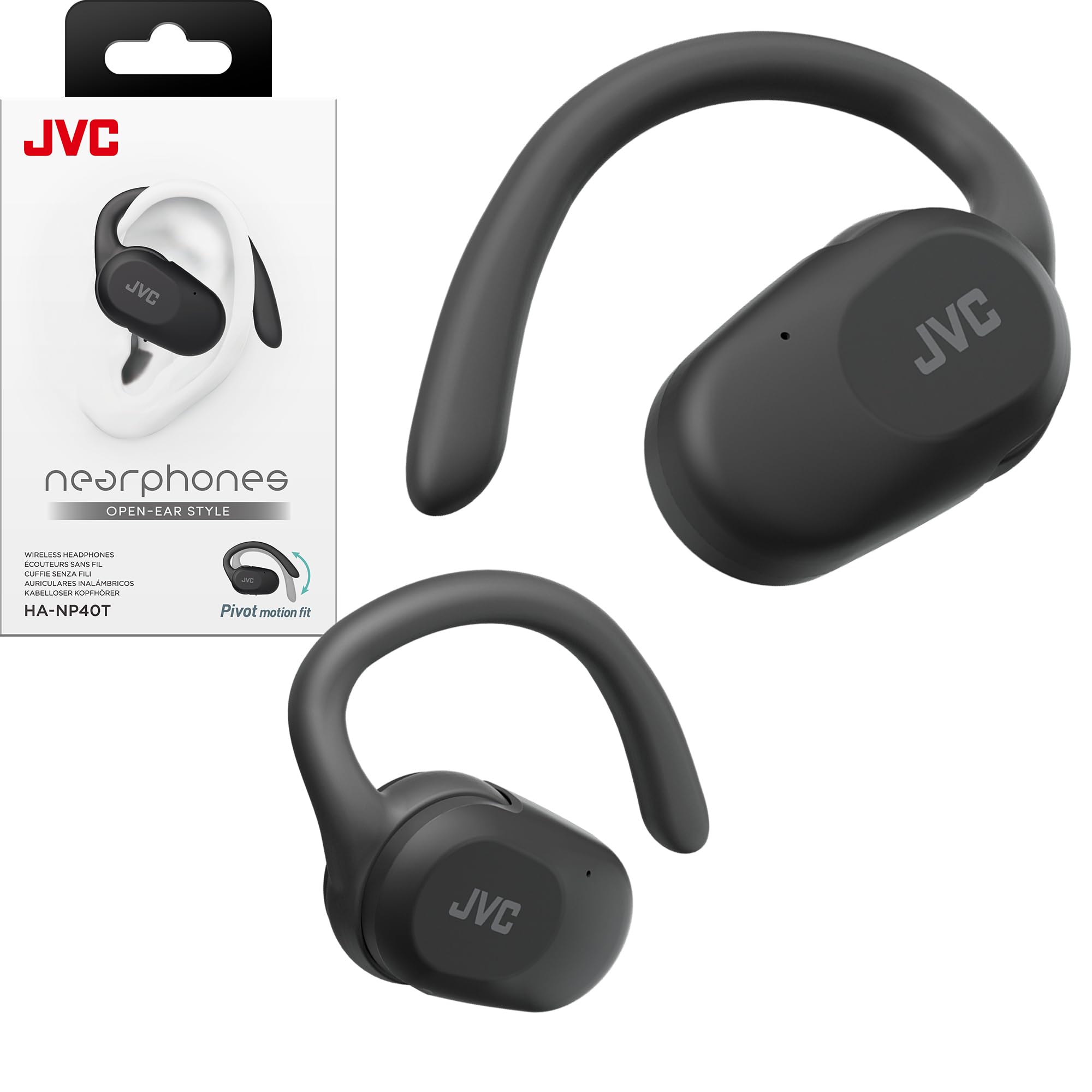 Amazon.com: JVC nearphones Open Ear True Wireless Headphones with