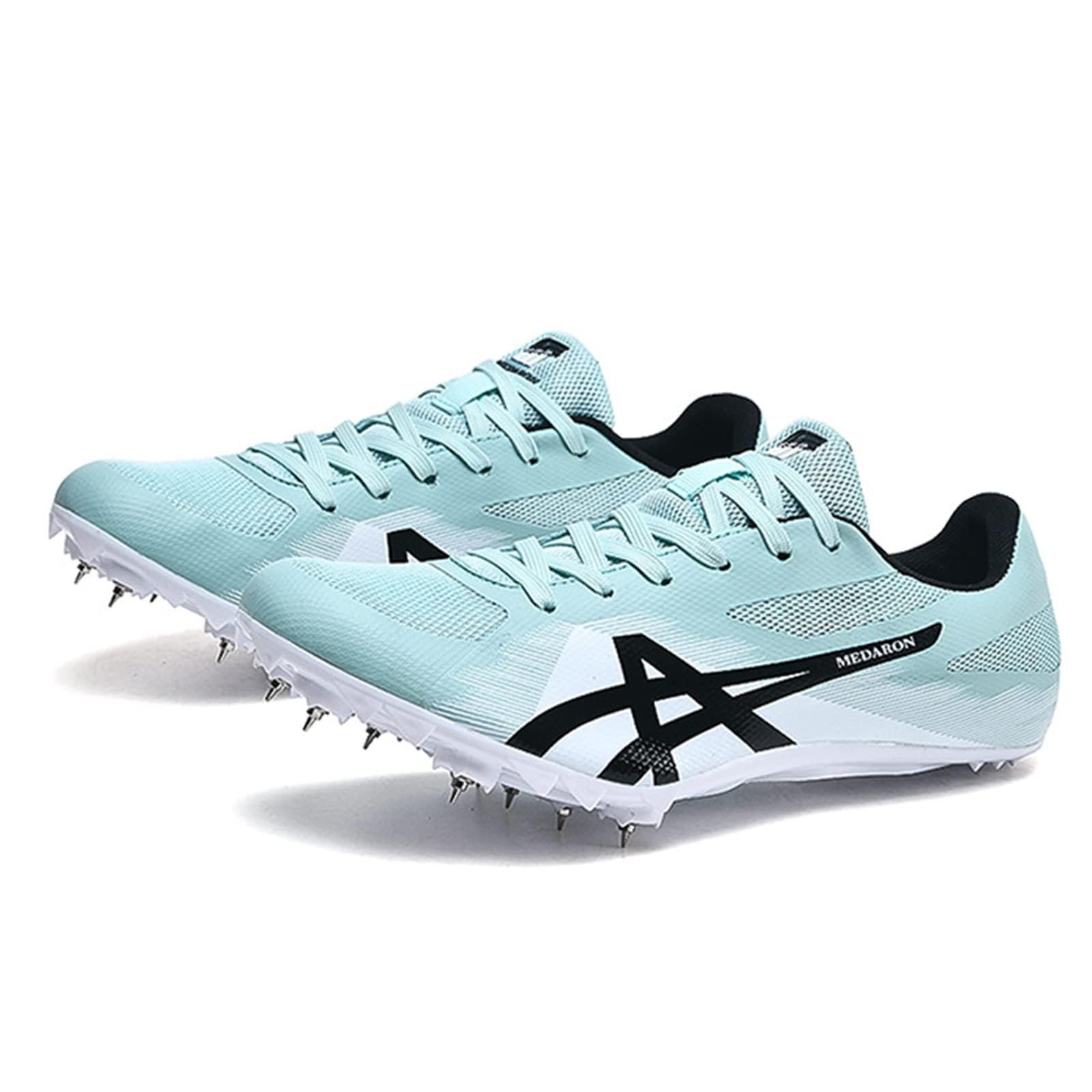 Unisex Leichtathletik-Spikes-Schuhe, Renn-, Spring-, Sprint-Lauf-Sneaker, Atmungsaktiv, Für Herren, Damen, Jugendliche, Jungen, Leichtathletik