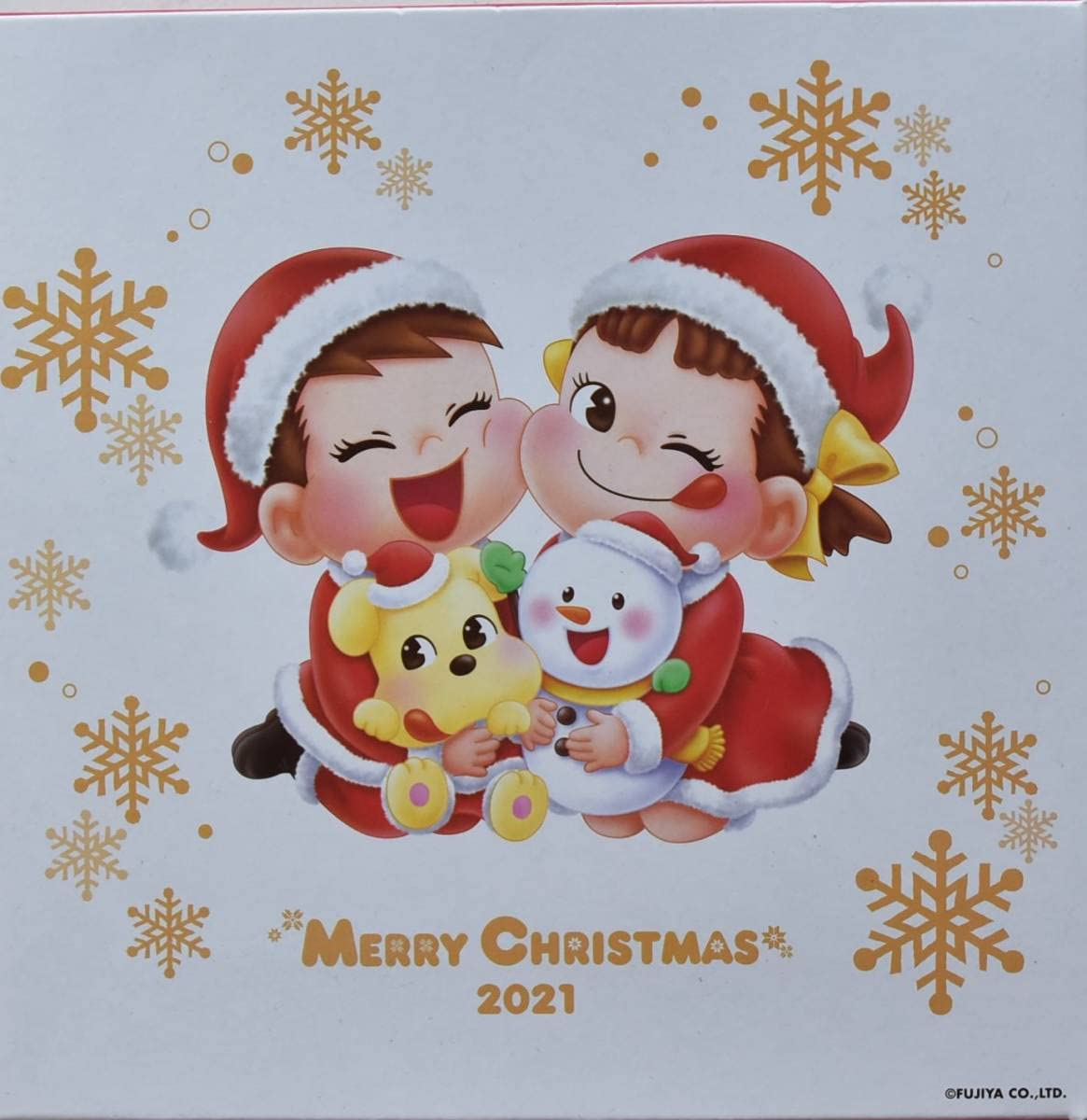 Amazon.co.jp: 不二家 皿 ペコちゃん ポコちゃん クリスマスケーキ