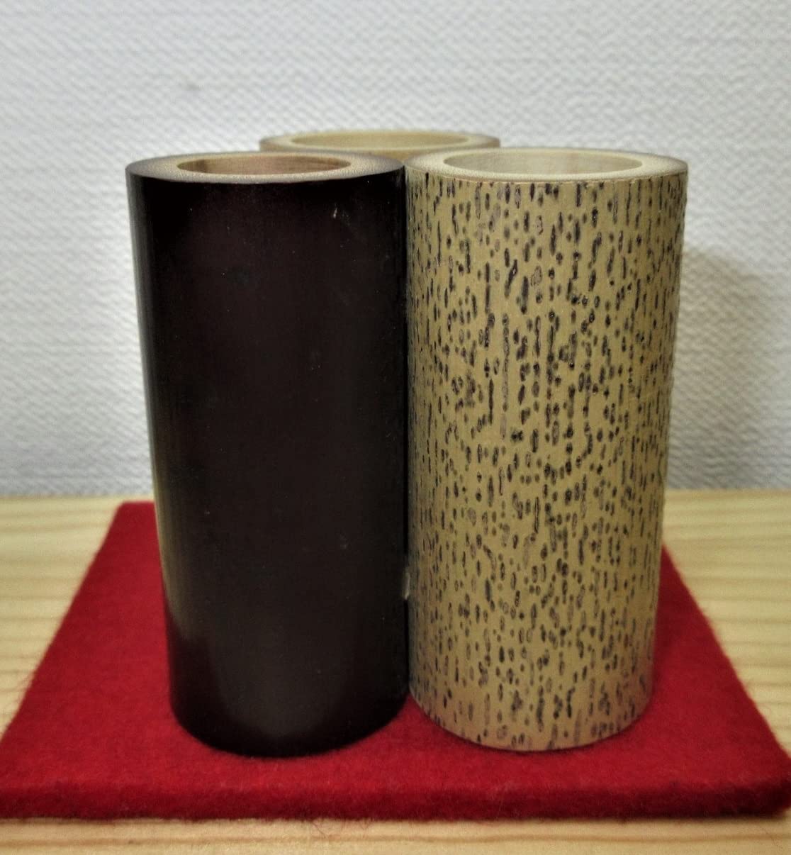 Amazon｜【逢絢亭】茶道具 蓋置 竹三ツ輪蓋置 表千家好 木地 木製 宮下