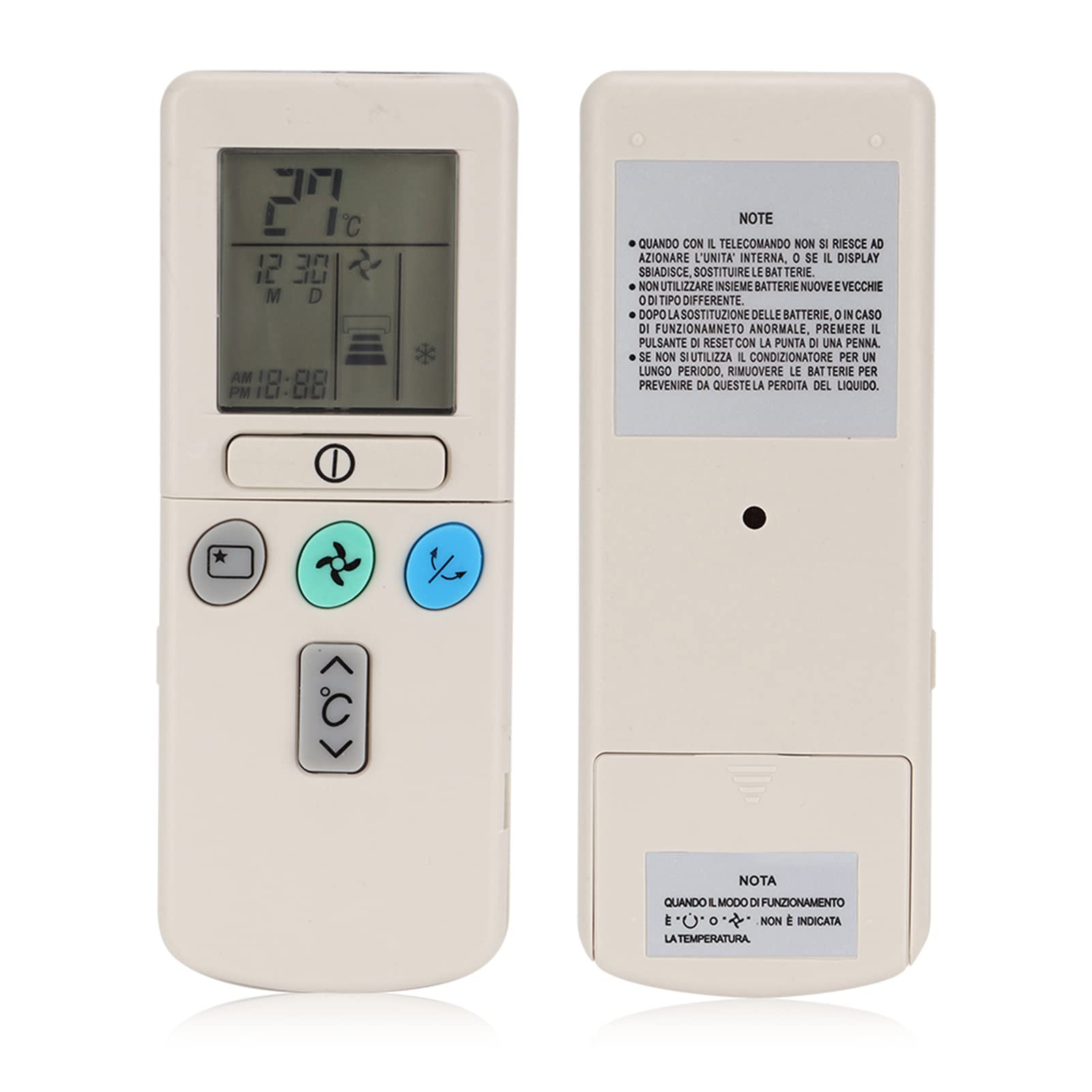 Télécommande Universelle Pour Climatiseur Te Hita - Compatible RAR-2P2, RAR-52P1, RAR-3U1, Etc.