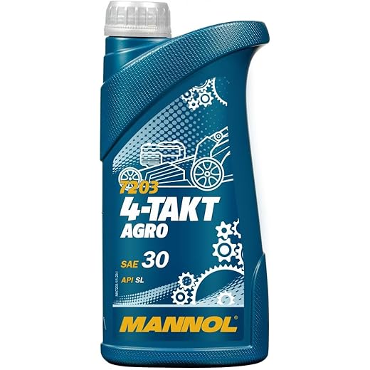 MANNOL 7203 4-TAKT Agro SAE 30 1 Liter