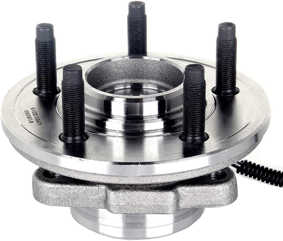 SCITOO 1x Wheel Hub Bearing Assembly Front 515050 fit for Ford EXPLORER 2002-2005 for Lincoln AVIATOR 2003-2005 for Mercury MOUNTAINEER 2002-2005 5 Lugs W/ABS