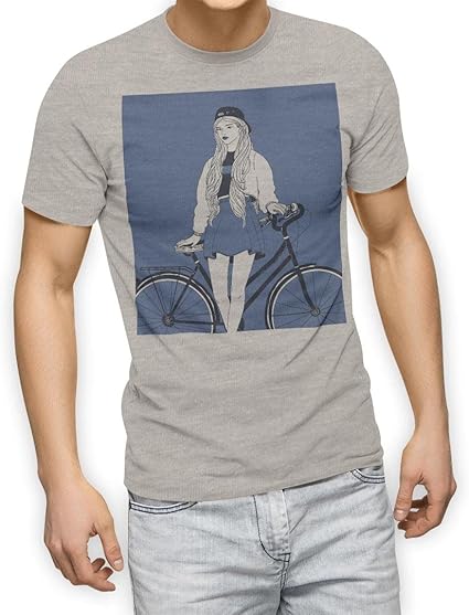 Amazon Co Jp Tシャツ メンズ 2xl Size サイズ プリント おしゃれ クルーネック 灰色 グレー Igsticker White T Shirt 女の子 イラスト 家電 カメラ Amazon Co Jp Tシャツ メンズ 2xl Size サイズ プリント おしゃれ クルーネック 灰色 グレー Igsticker White T Shirt 女の子 イラスト 家電 カメラ