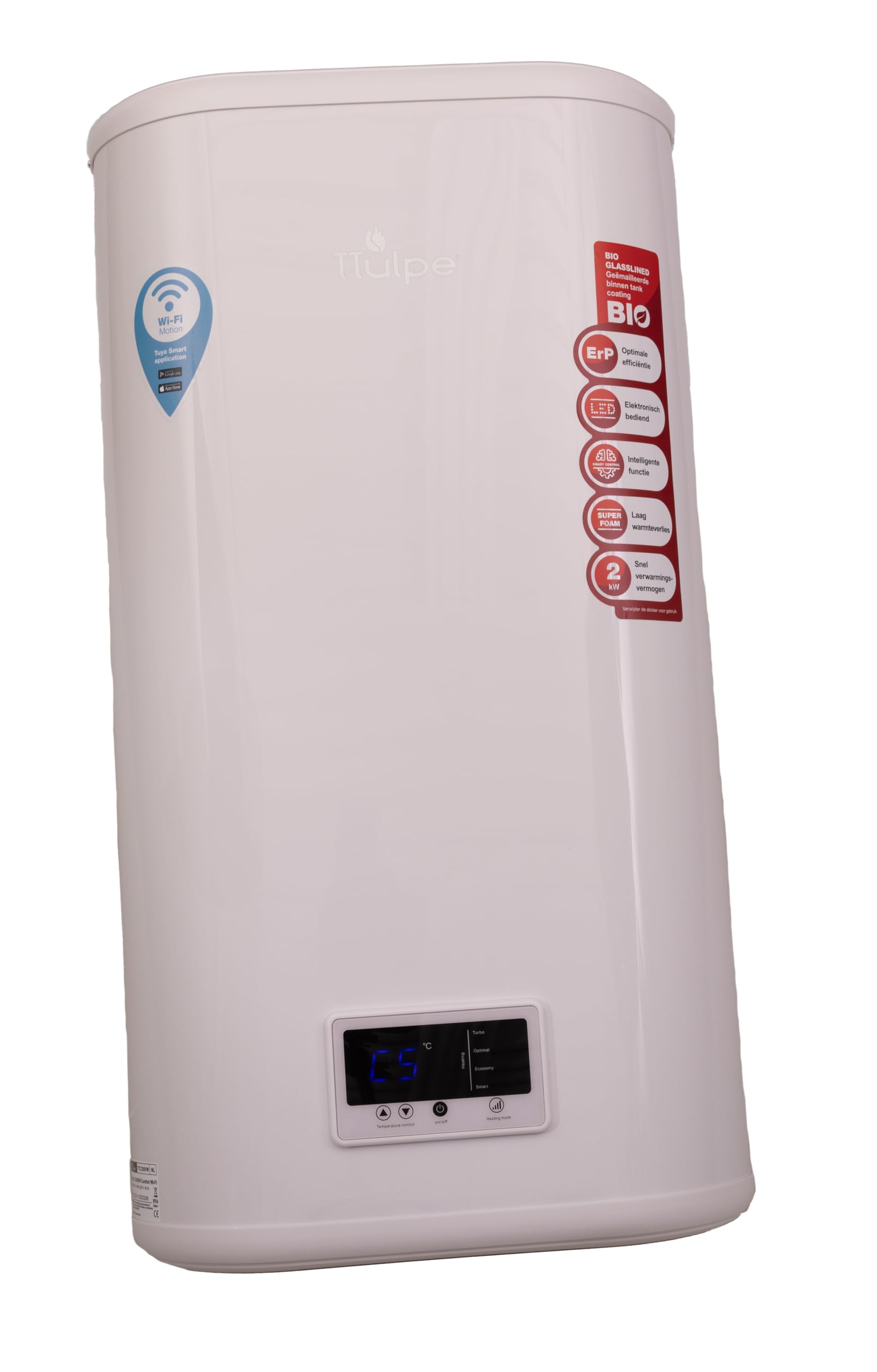 Comfort 50-V 50 litri serbatoio dell'acqua calda verticale Wi-Fi