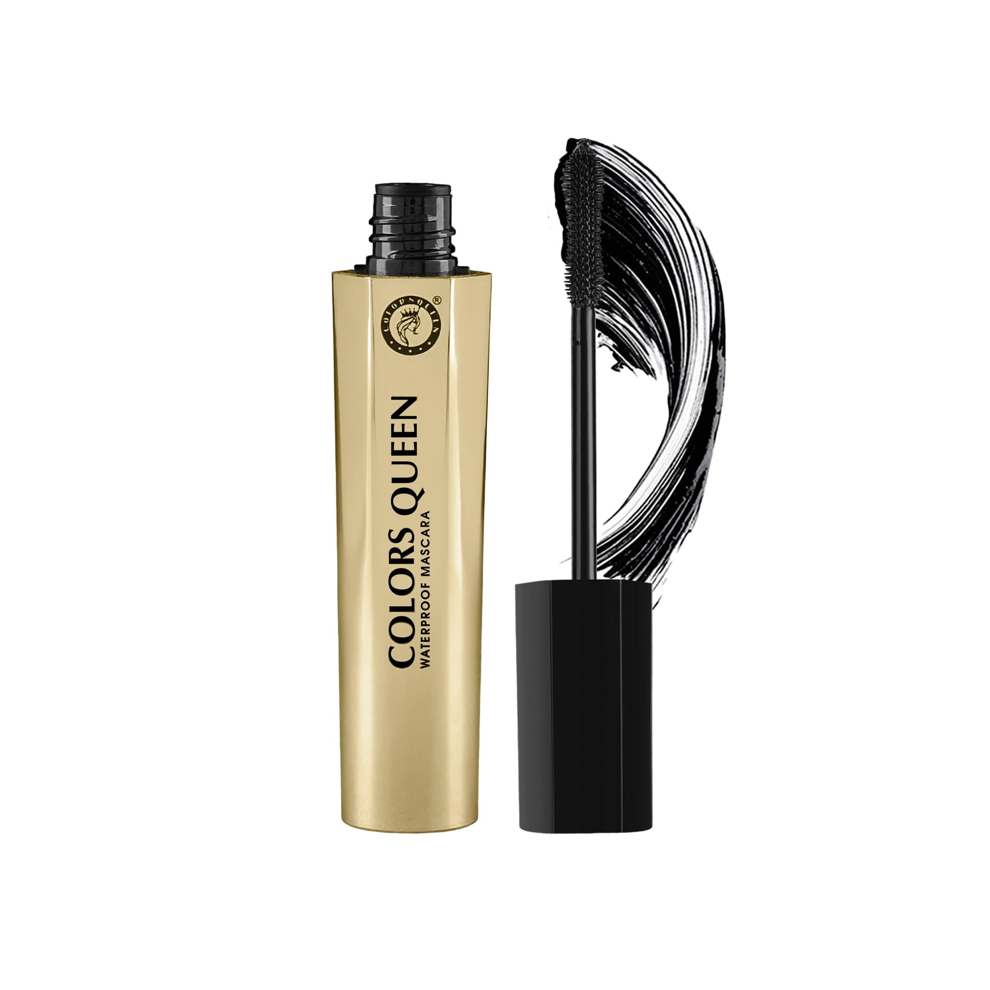 Colors Queen Beyond Bold Volumizing Mascara – Black, 4.5ml | Smudge Proof & Waterproof | Lightweight Formula, Intense Black Finish | Quick Dry 18 Hrs Long Lasting Mascara Enriched with Vitamin E-image-16