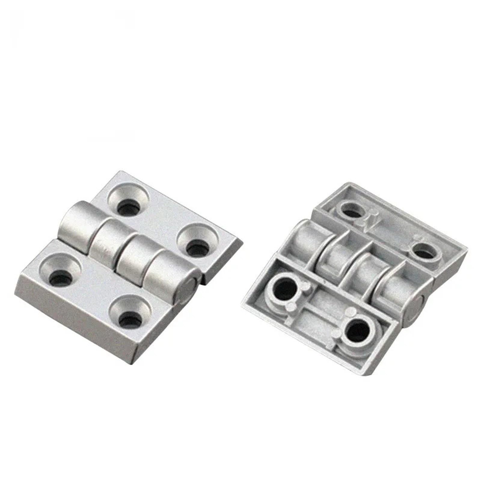 Bisagra de perfil de aluminio 2020, bisagra de aleación de zinc, bisagra de perfil de aluminio, 10 piezas