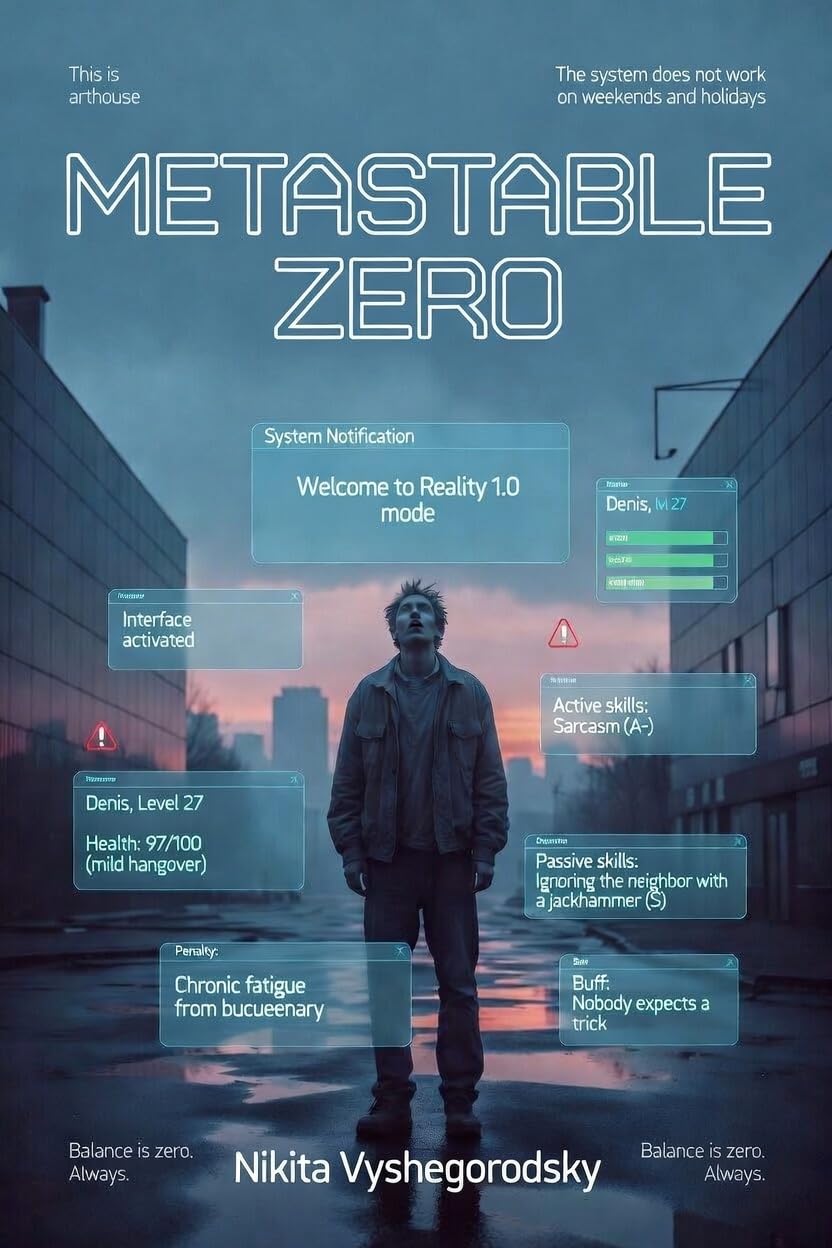 Metastable Zero: A LitRPG Satire Where the Universe Runs on Bad Code (English Edition)