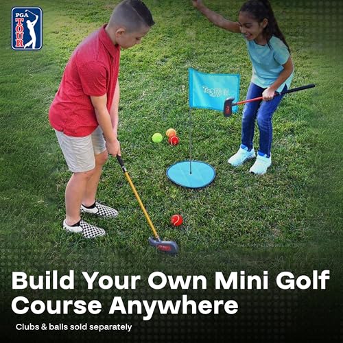 Image of PGA Tour Golf Practice Aids By Golfgen: Premium Chipping Nets, Putting Rings, & Targets, Indoor & Outdoor Training, Improve Accuracy & Control, Master Putting and Chipping, Portable for On The Go