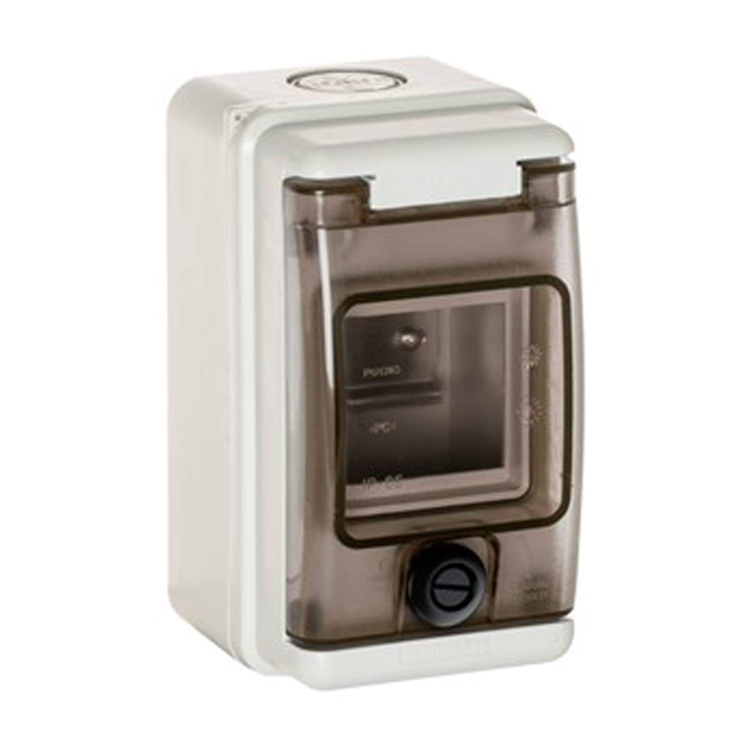 WISKA INDUBOX 1303/W 3 Way IP65 Garage Unit Din Rail Enclosure Weatherproof Consumer Unit Housing Wall Surface Mounting