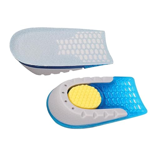Invisible Heightening Insoles 3.5cm Blue Shockproof Sweat Absorbing Shoe Cushions