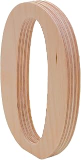 4” Tall Wooden Number 0 – 1/2” Thick Baltic Birch – Paintable DIY Decor, Signs & Crafts - Pack of 1