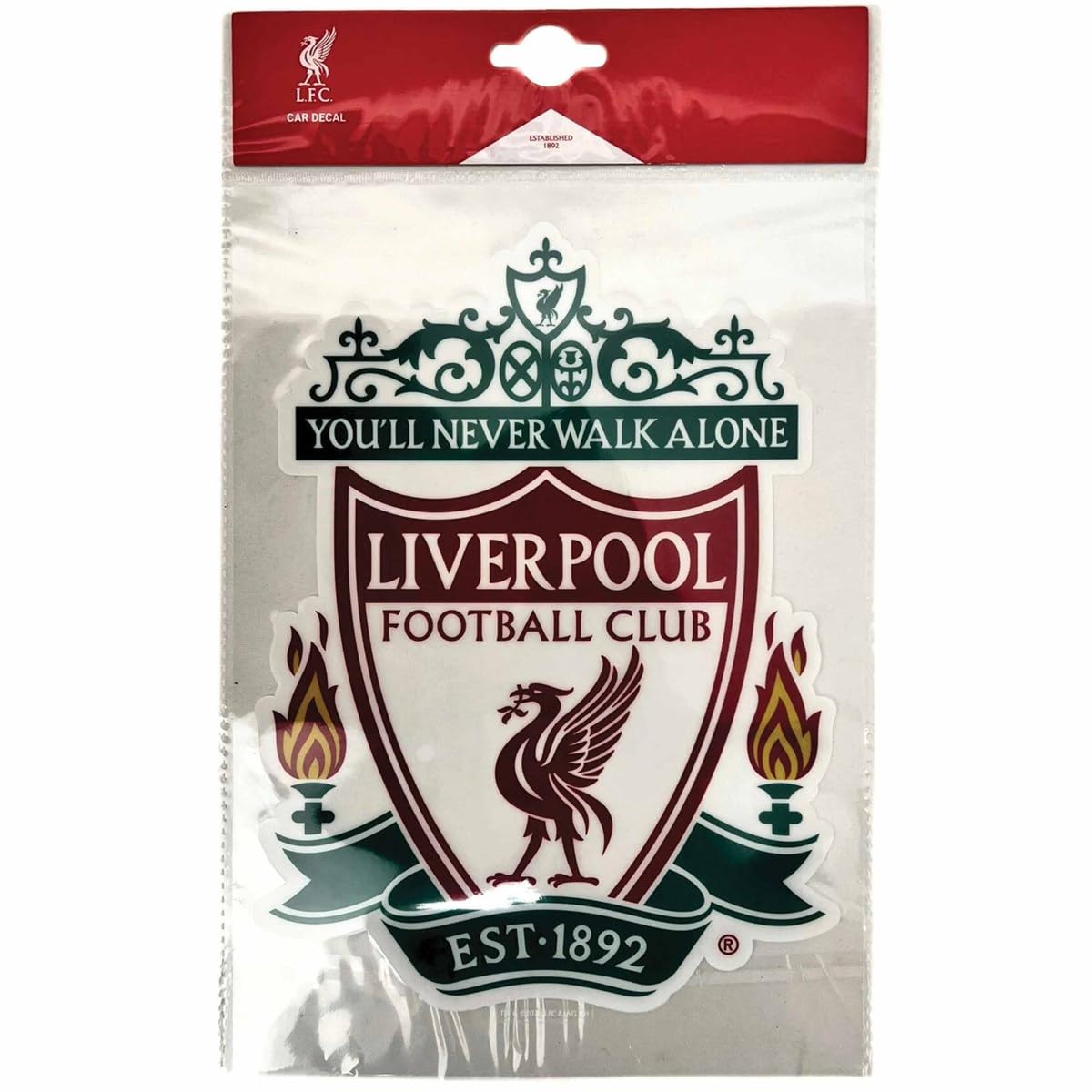 Liverpool FC Wappen A4 Autoaufkleber