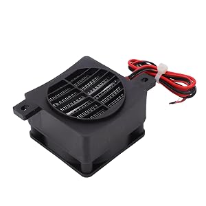 PTC Air Heater DC12V 50W Insulation Compact PTC Ceramic Air Heater for Small Space