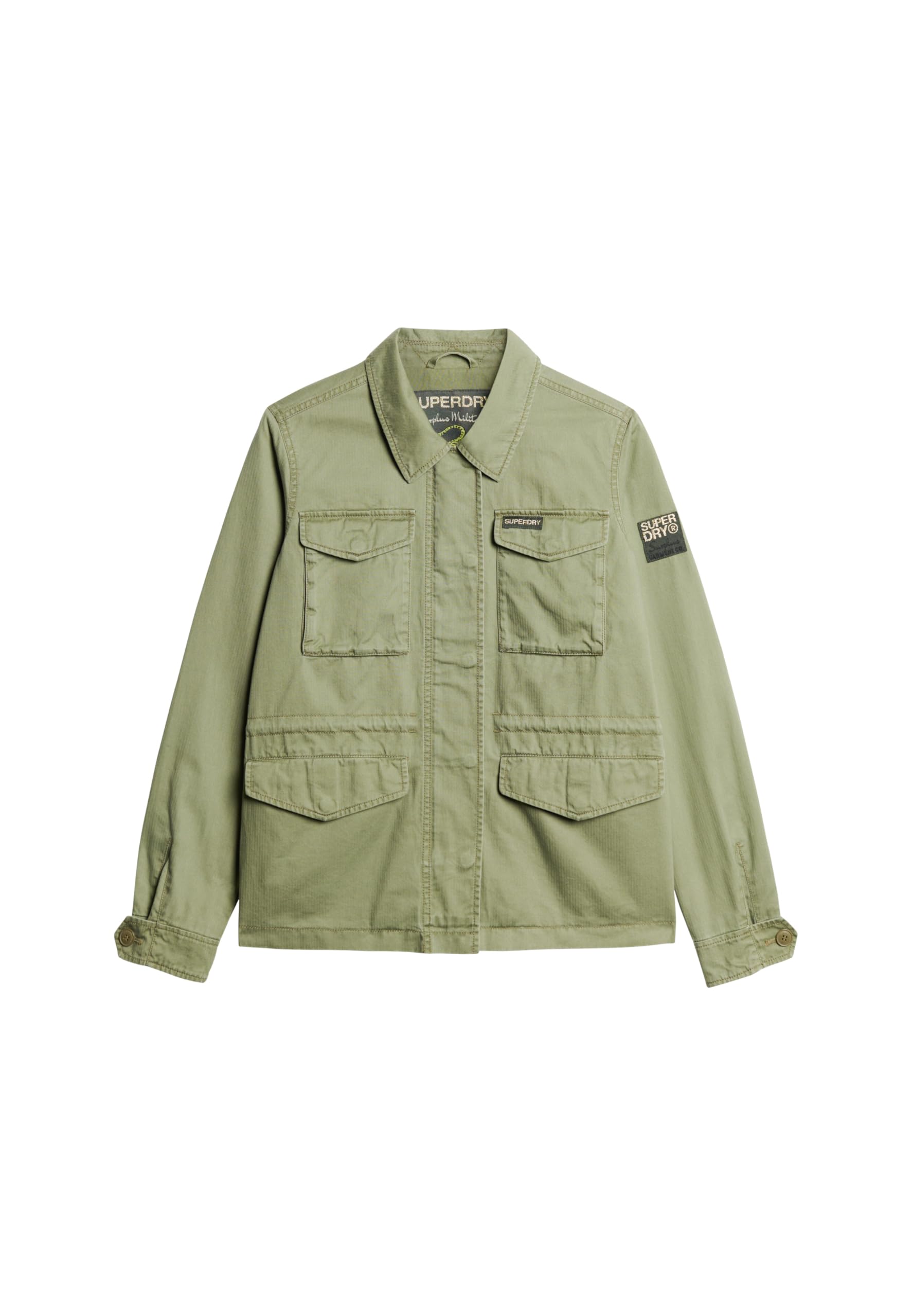 Superdry Militärjacke Militära M65 Grün Grün (S)