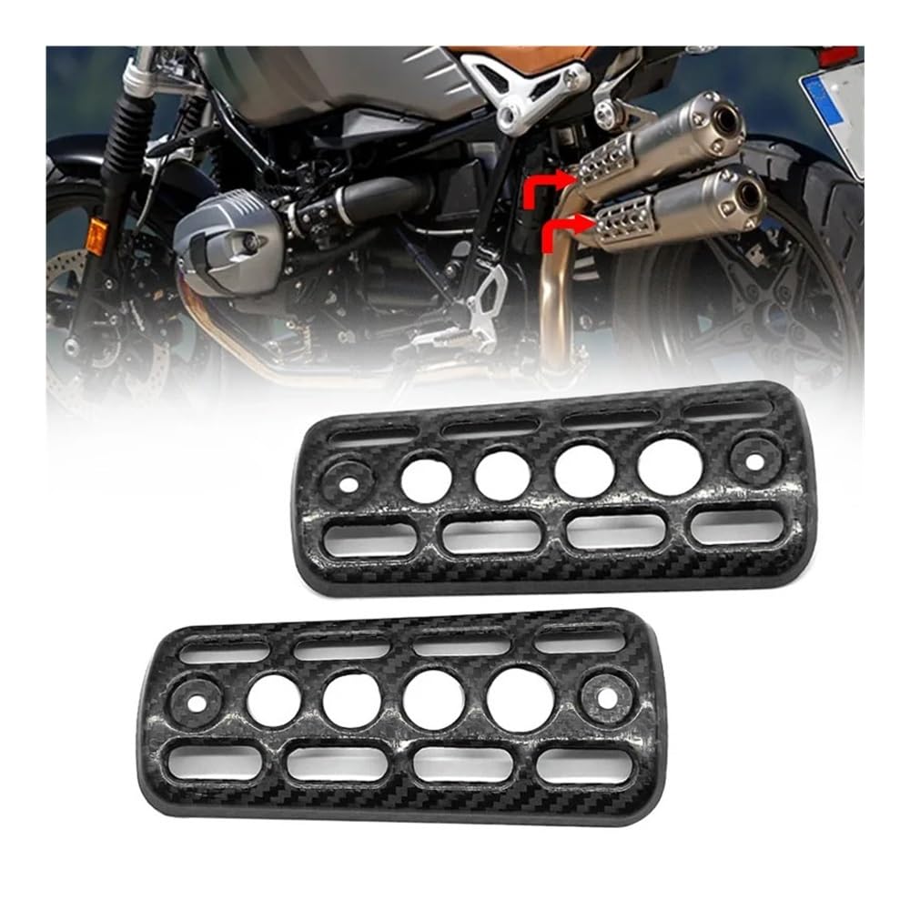 Marmitta Protector Accessori Moto Protezione della Protezione della Copertura dello Scudo Termico del Tubo di Scarico per B&MW RNINET R Nine TR NineT Scrambler