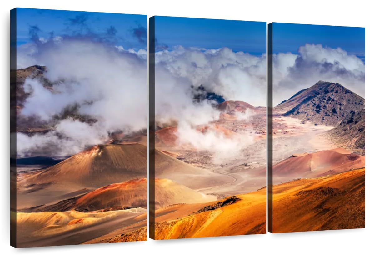 Amazon.com: ElephantStock - Haleakala Volcano In Maui Wall Art