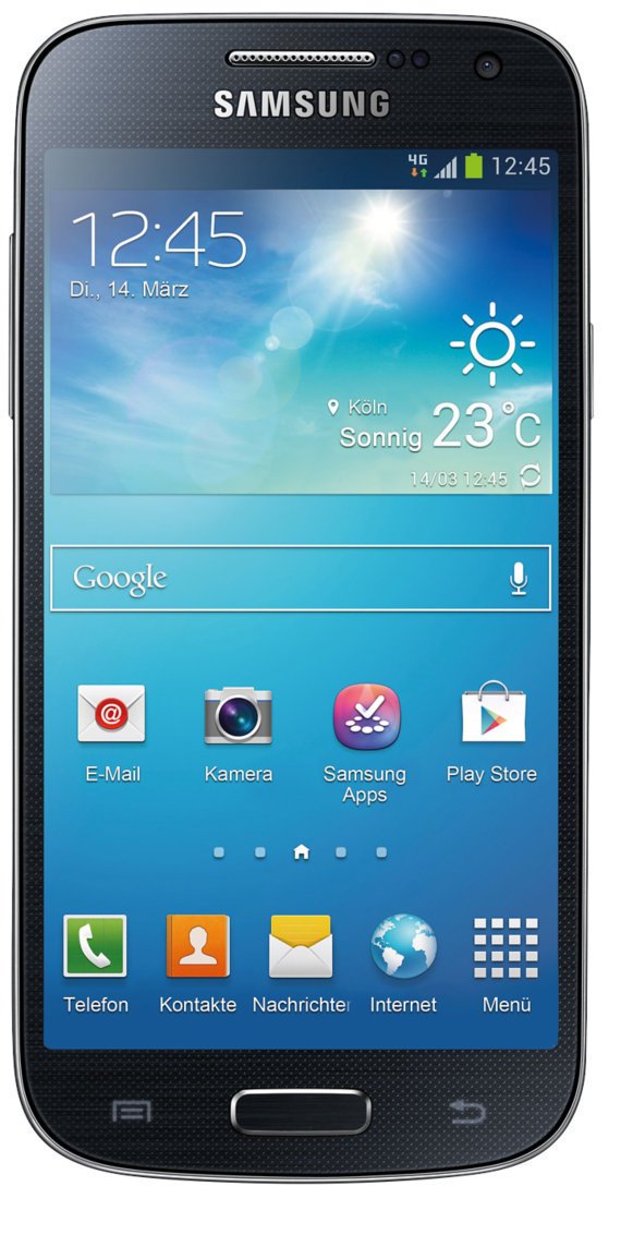 SamsungGalaxy S4 mini Smartphone with Bluetooth, Wi-Fi Android 8 GB
