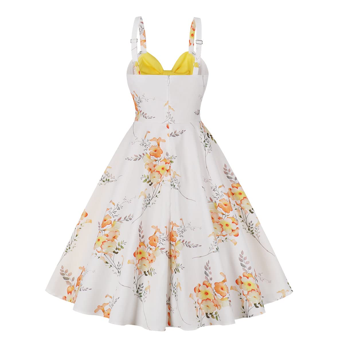 Robe Vintage des années 50 avec des Boutons, Style Rockabilly Audrey Hepburn, Robe de soirée Vintage des années 50