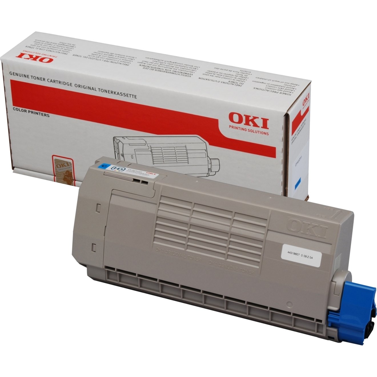 OKI44318607 C711 Toner Cart - Cyan