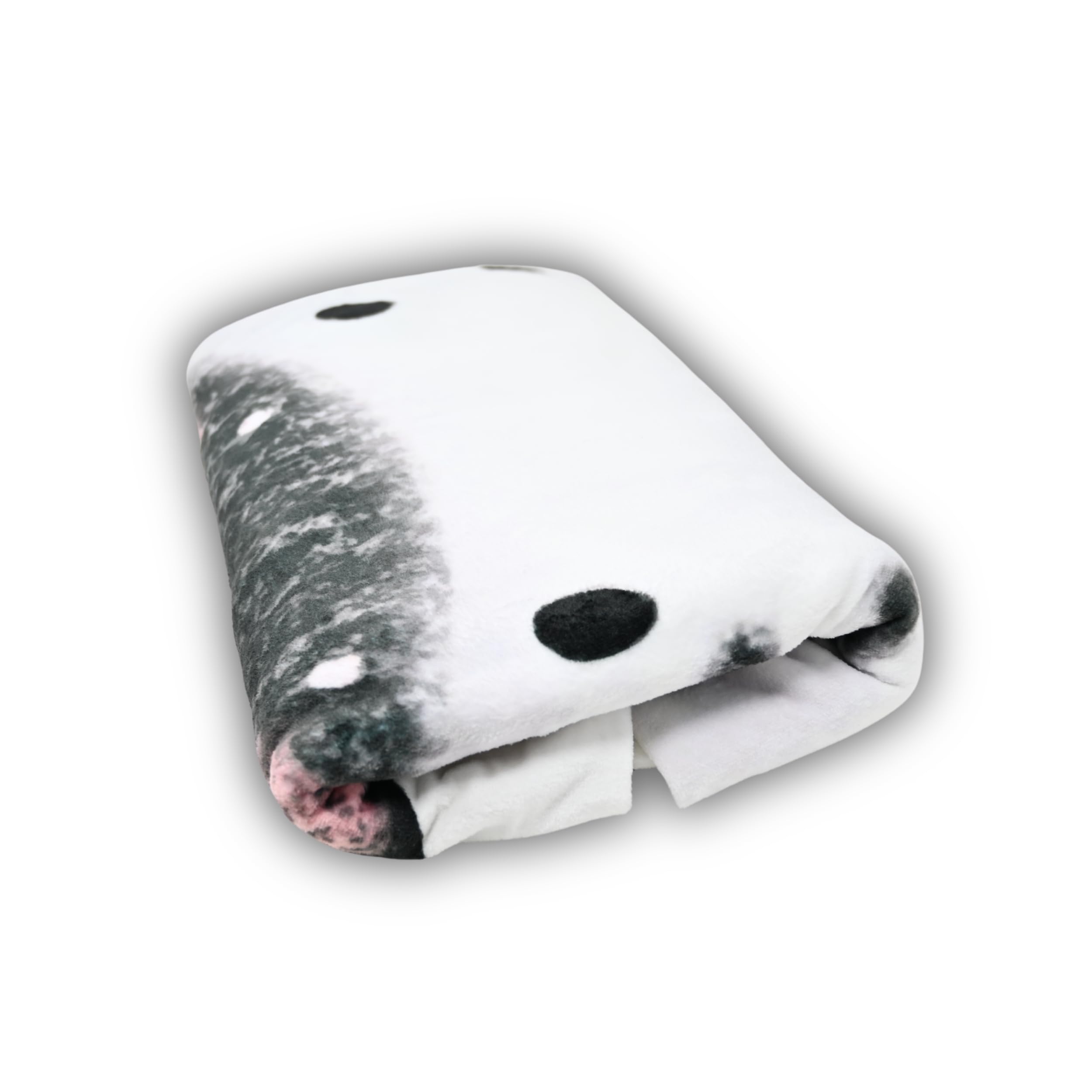 Manta Polar con Diseño de Cebra - Infantil 110 x 140 cm - para Sofá, Coche - Pequeña de Seguridad - para Dormir Niños