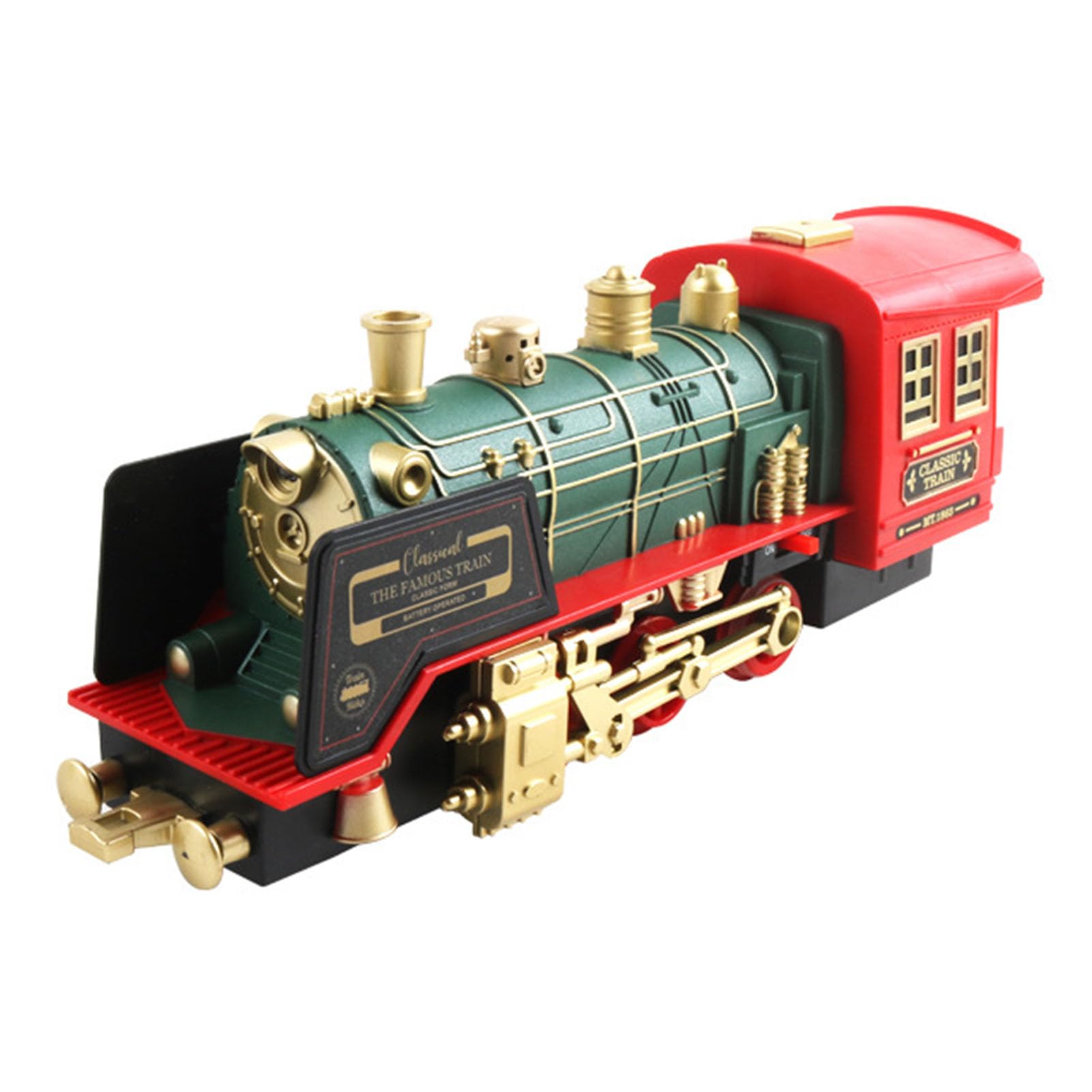 Juguete de Tren de Control Remoto con Humo, Luz, Música, Juego de