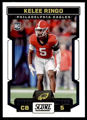 2023 Score #383 Kelee Ringo RC Rookie Philadelphia Eagles NFL Football Trading Card