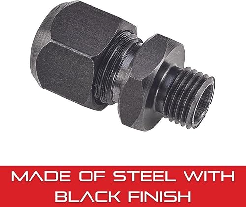 Miniatura 10 de Starrett Pinza de división indicadora de esfera de acero, tamaño de rosca 12-20NF, longitud de rosca de 932 pulgadas, diámetro de orificio pasante