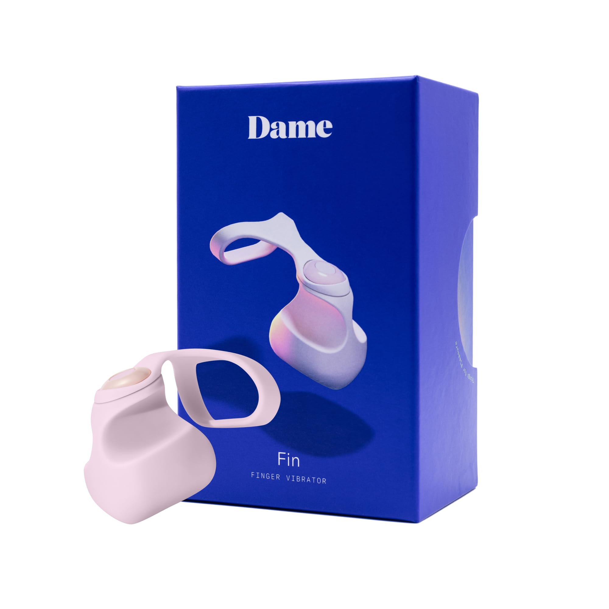 Amazon.com: Dame Products Fin Personal Massager for Women - Compact -  Wearable with Removable Tether - 3 Speeds - Rechargeable - Water Resistant  and Body-Safe
