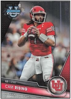 CAM RISING RC 2023 Bowman University Chrome #198 ROOKIE NM+-MT+ NFL NCAA Football