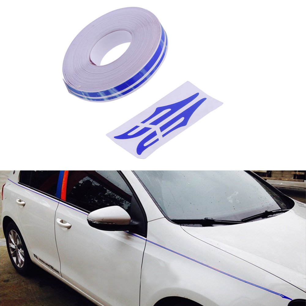 PME 12mm 0.5" Pinstripe Pinstriping Pin Stripe Decals Vinyl Tape Stickers for Cars
