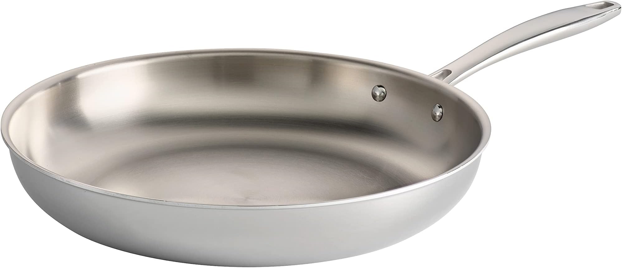 Fry Pan Stainless Steel Tri-Ply Clad 12-inch, 80116/007DS