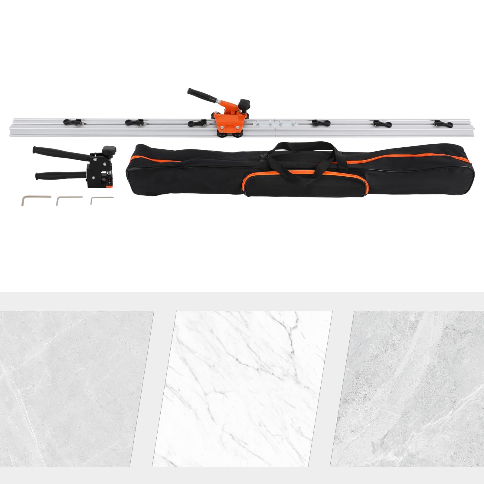 Herramienta cortadora manual de azulejos, cortadora de porcelana de cerámica con guía larga