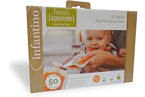 Convenient Ready-to-Fill Fruit Squeeze Pouches