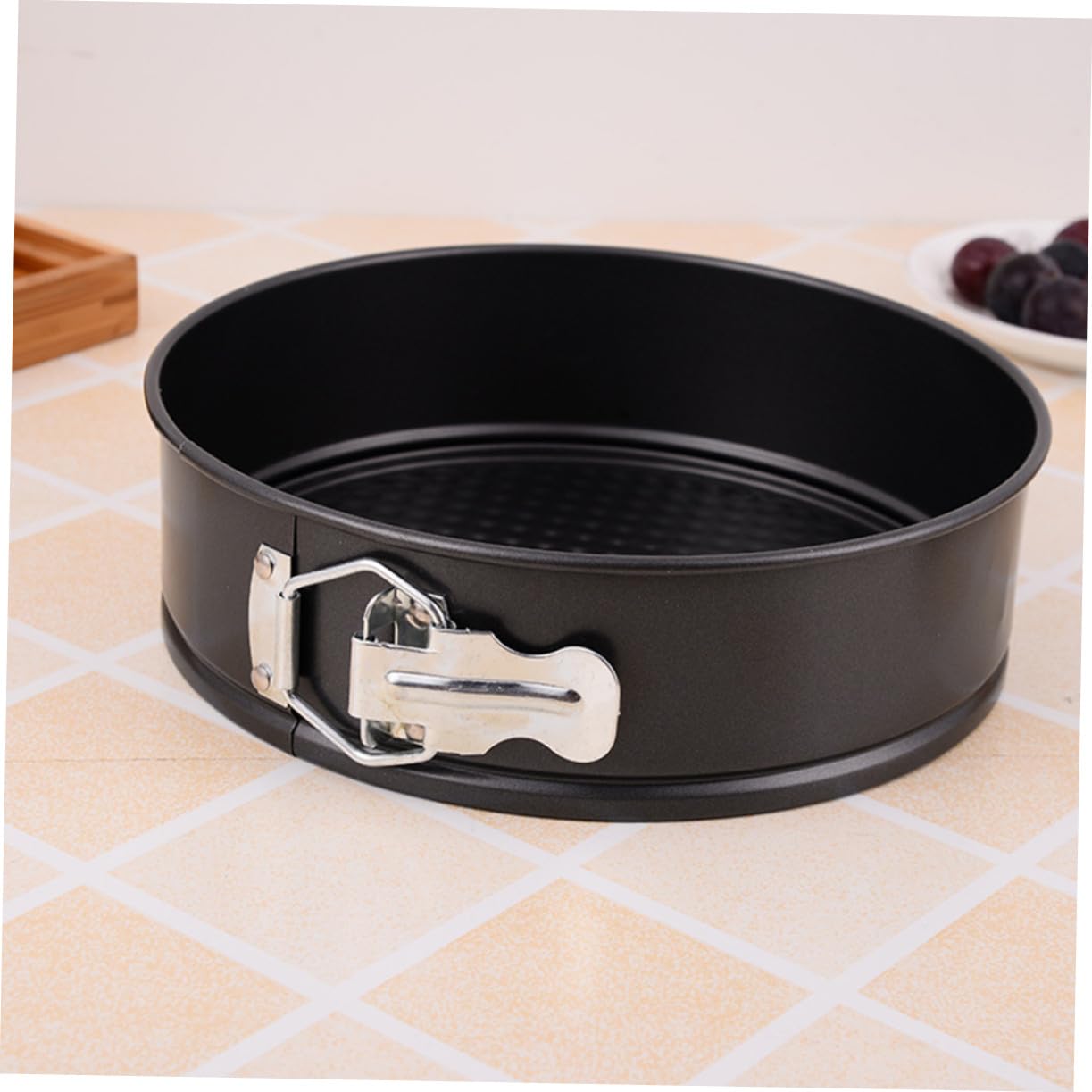 6pièce Moules à Cake Ronds Antiadhésifs Avec Fond Nid Abeille Pour Pâtisserie Plaque De Cuisson Pour Maison Fête Mariage