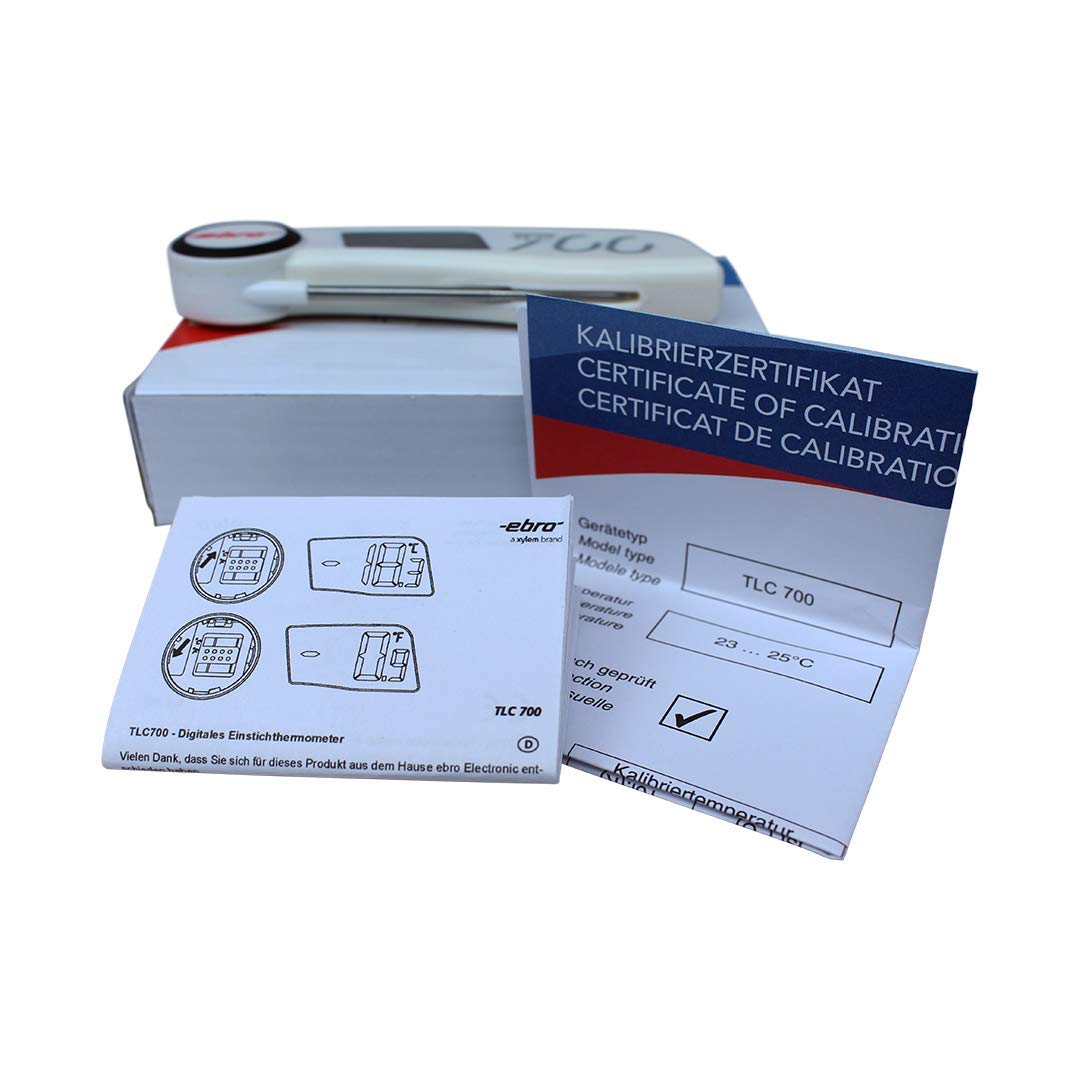 926010 Ebro Digital Kerntemperatur Thermometer, -30/+220°C, 19cm Länge