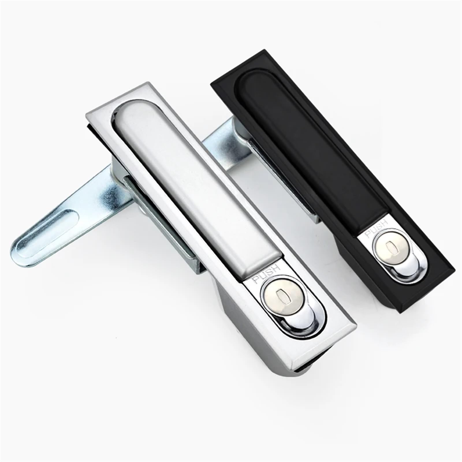 Handle Lock Plane Industrial Information Cabinet Test Equipment Outdoor Lock 1Pcs(Black,Specialized)