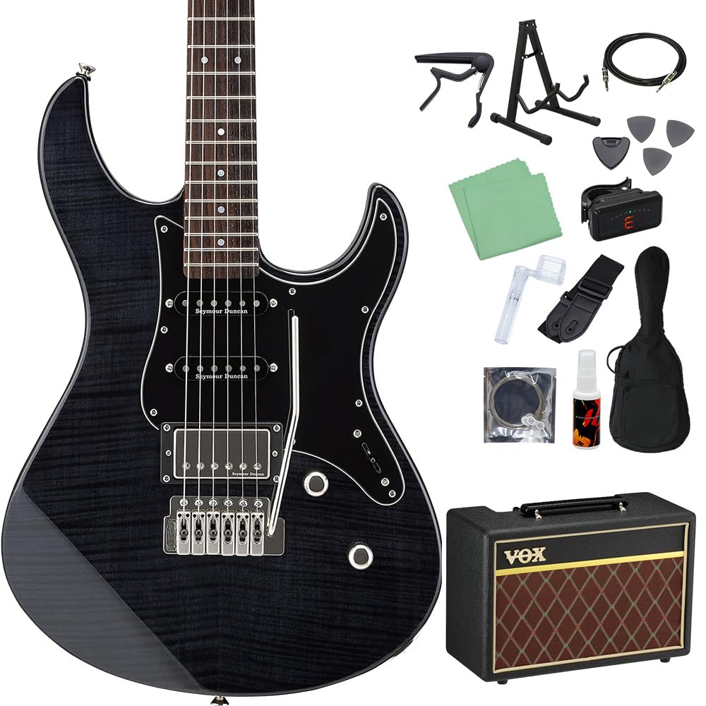 Amazon | YAMAHA PACIFICA612VIIFM TBL エレキギター 初心者14点セット