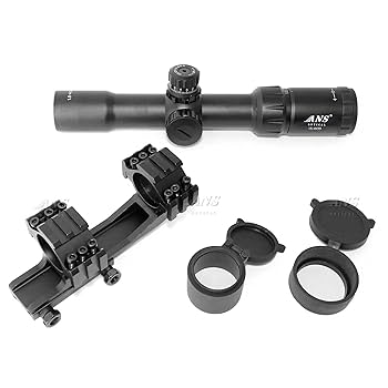 ANS Optical 1.5-4×30 CQB ライフルスコープ Amazon | ANS Optical 1.5-4x30 CQB ミルドットイルミネーテッド