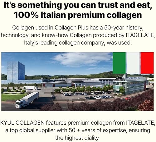 Miniatura 5 de LEMONA - Colágeno Kyul oficial, péptidos de colágeno marino coreano Vital en polvo, 500 mg para mujeres con vitamina C para el crecimiento del