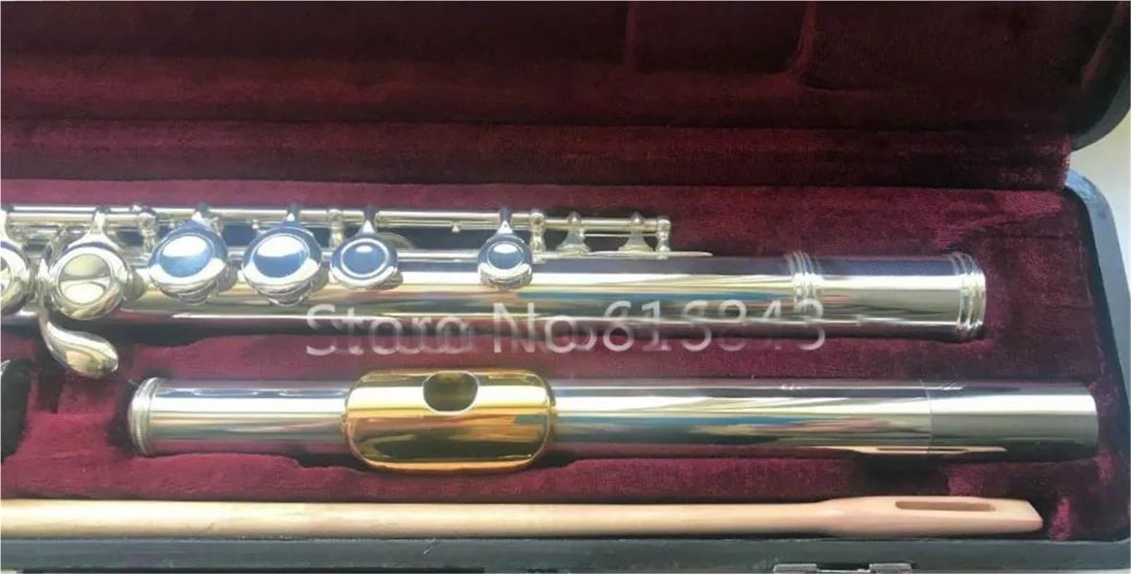 Profesjonalny 16 otworowy zamknięty flet w kolorze białej miedzi i srebra instrument w tonacji C profesjonal Flet