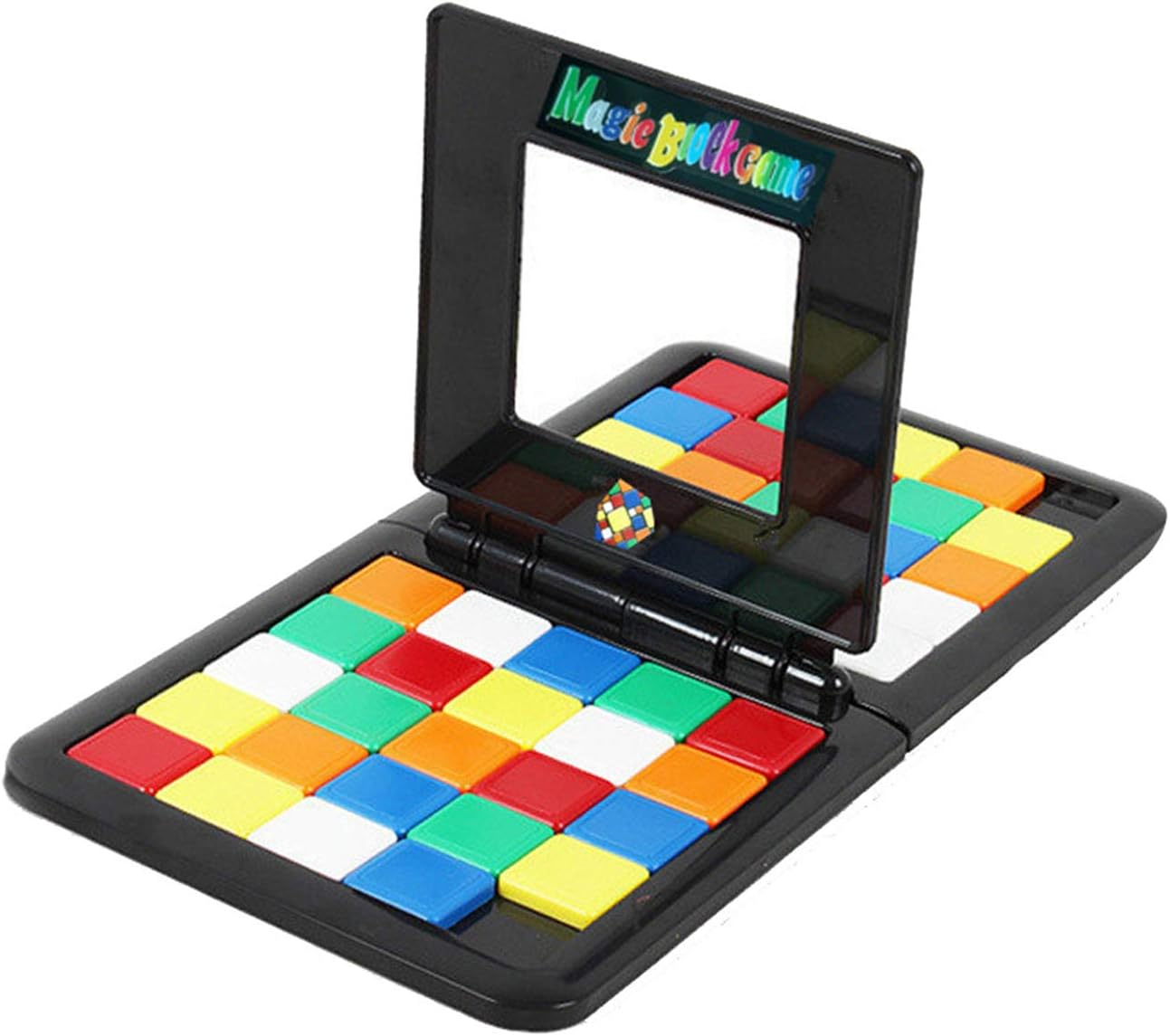 Wen® Magic Block Game Fast-Paced Strategy Sequence Board Game,Face to Face Two Player Game