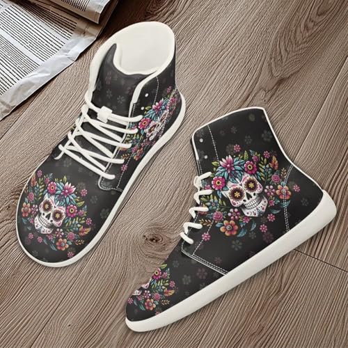 Fire Car Print Hiking Shoes Womens Outdoor Athletic Sports Shoes Walking Shoes Trail Running Shoes White Sole4