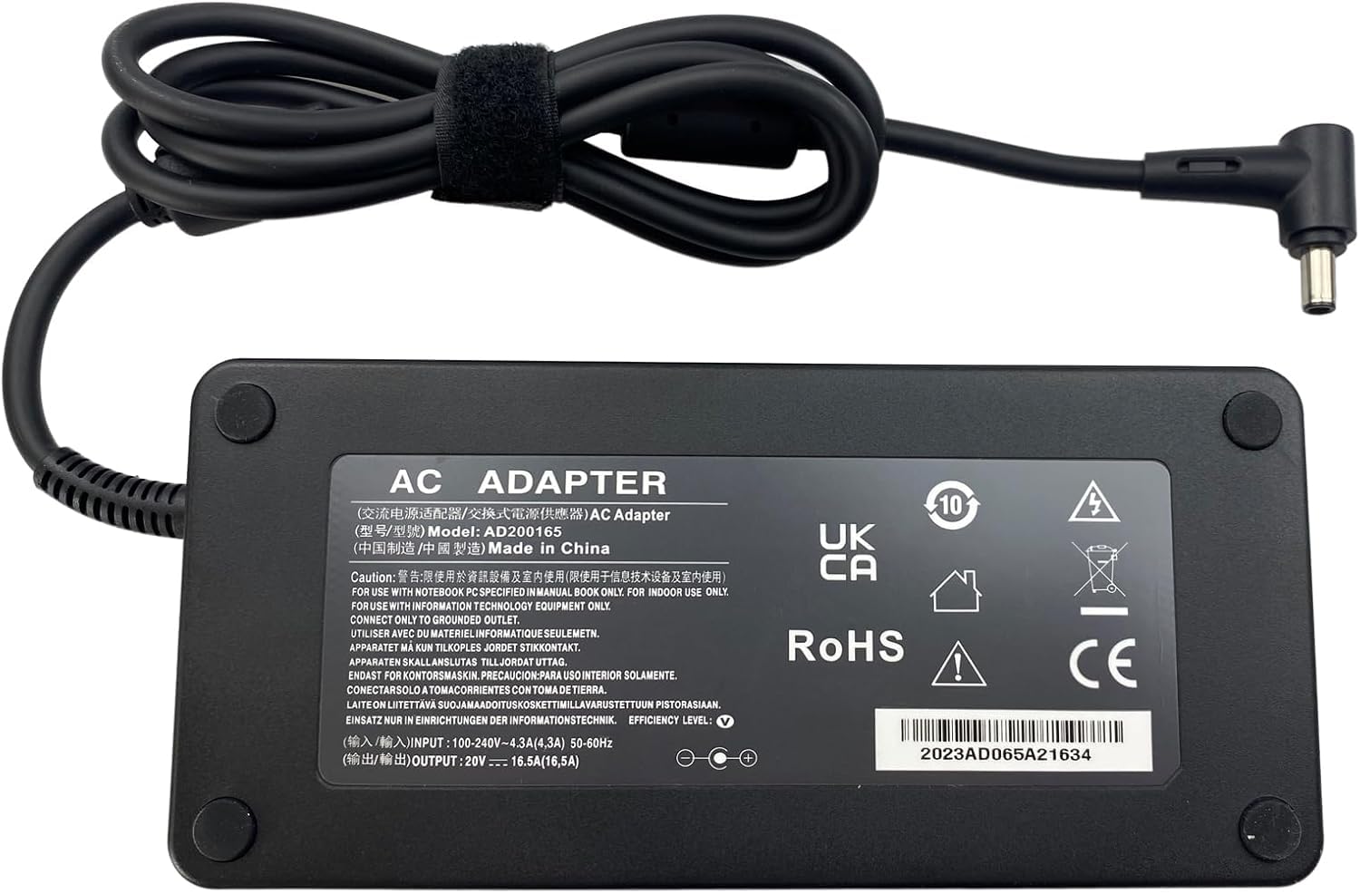 Zasilacz sieciowy 330 W 20 V 16,5 A A22-330P1A pasuje do ASUS ROG Strix Scar 16 17 18 ASUS Strix G16 G17 G18 G634JY G634JZ G733PZ G733PY G733P G733C733C X G814 JI G834JY ROG Zephyrus Duo 16 zasilacz