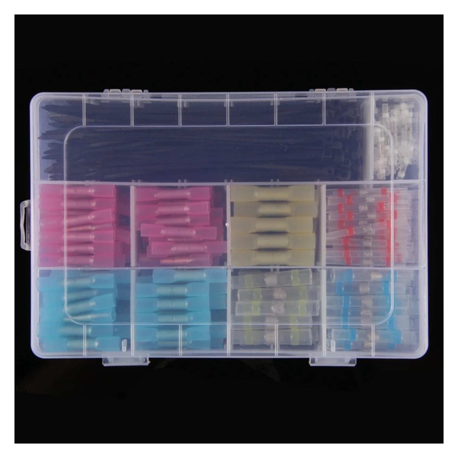 ICXLPMC 340PCS Heat Shrink Wire Butt Connectors Crimp Terminals & Solder Seal Sleeve Splice Terminals