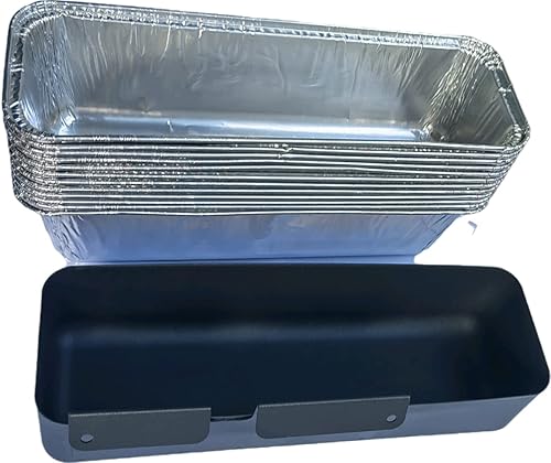 Miniatura 5 de Firsgrill Forros de grasa profesionales desechables de alta resistencia de aluminio para parrilla portátil Camp Chef - Paquete de 30 (30)