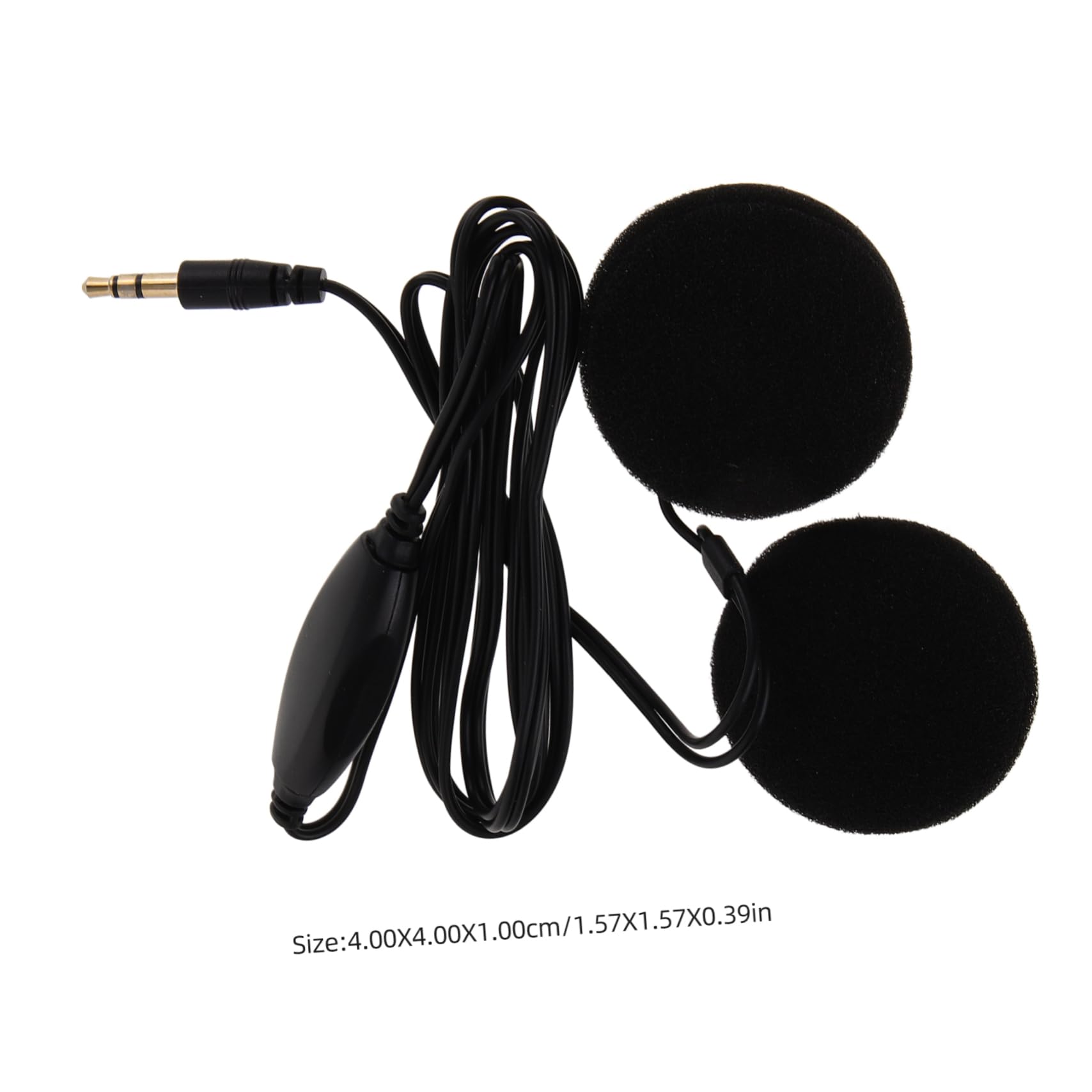 MUCKLILY Motorcycle Headset 3.5mm Headset for Bikers Sound Windproof Comfortable