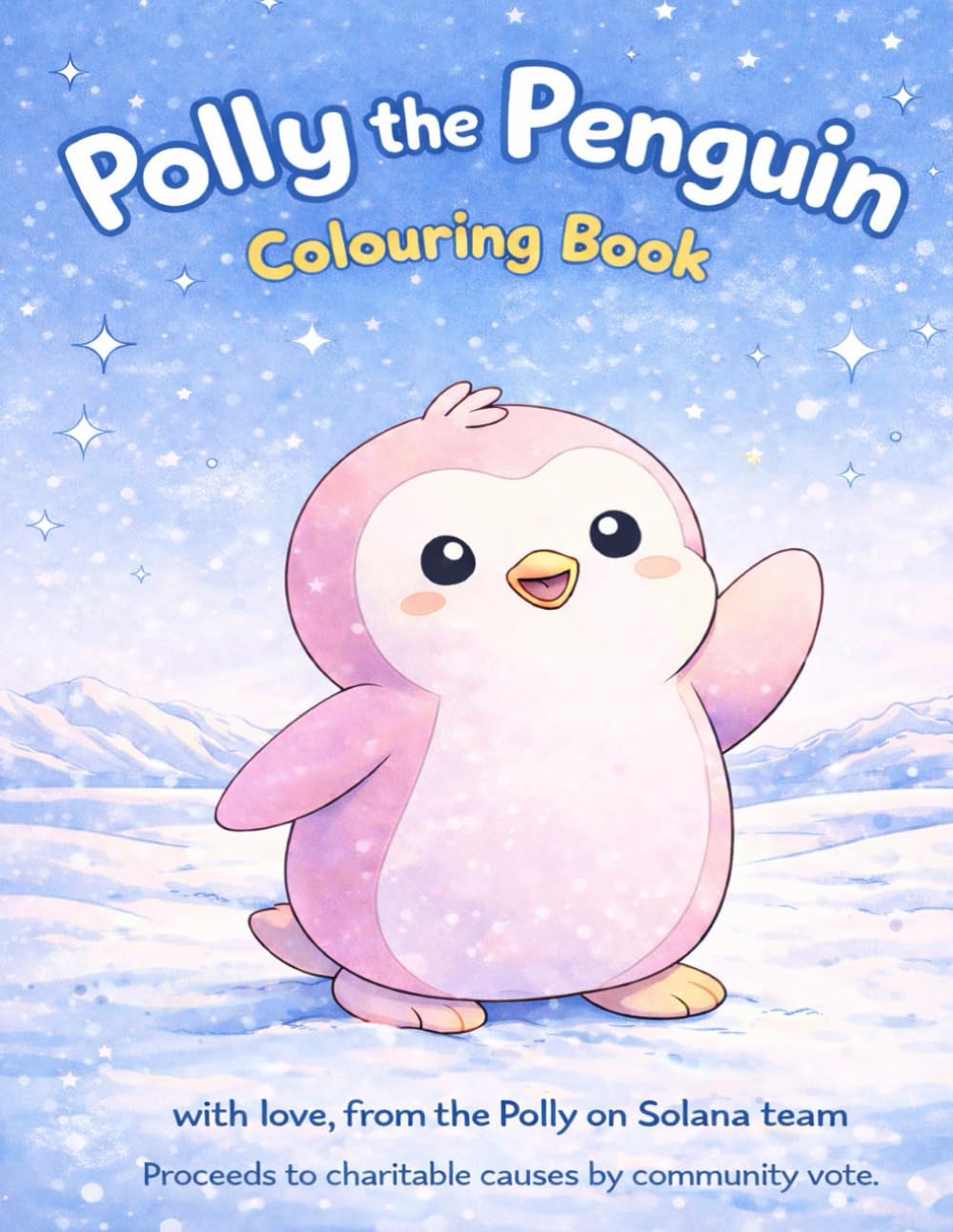 Polly the Penguin: A Gentle Coloring Book for Calm, Creativity, and Quiet Moments