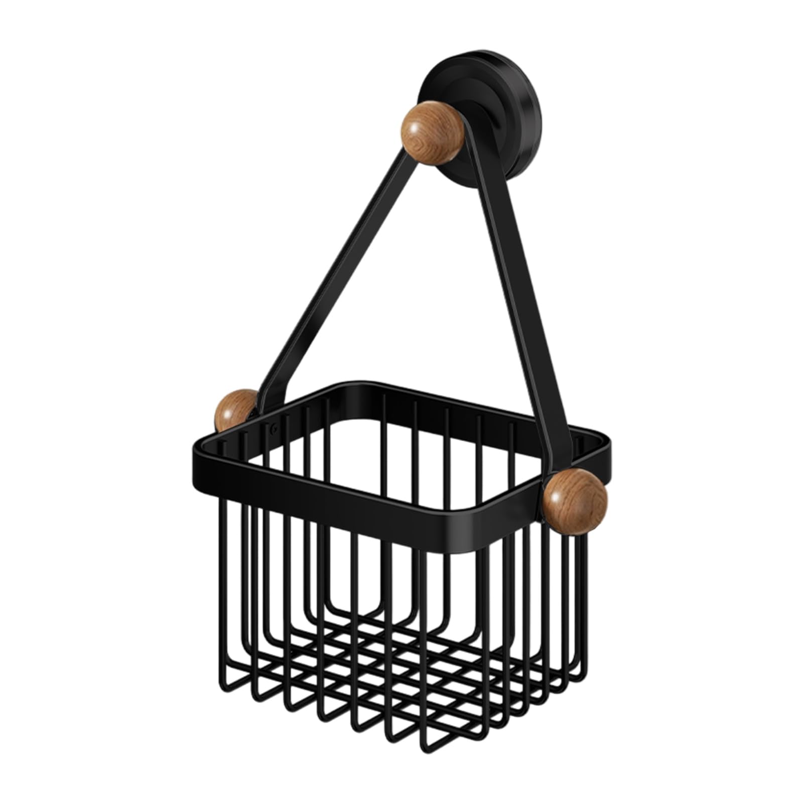 HDOYTXXM Duty Adhesive Kitchen No Drill Wall Mounted Basket with Carbon Steel Rustproof for Spices Storage Strong Carbon Steel Organizers